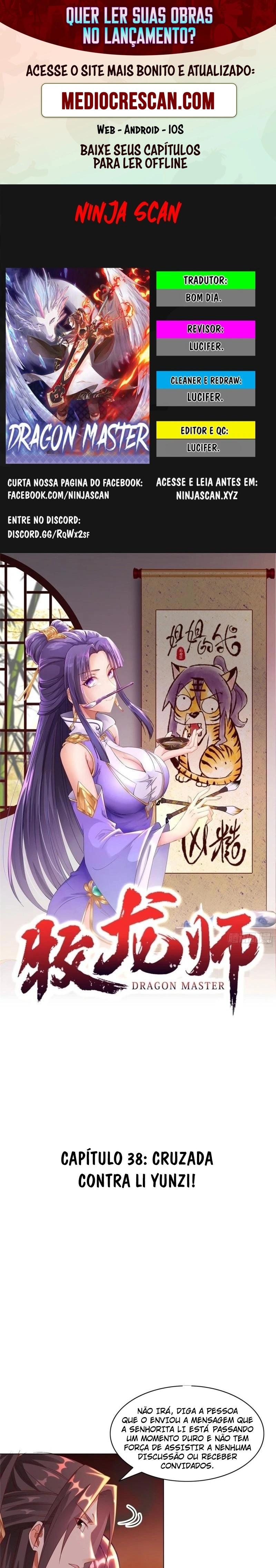 Mestre dos Dragões Capitulo 37 Pagina 1