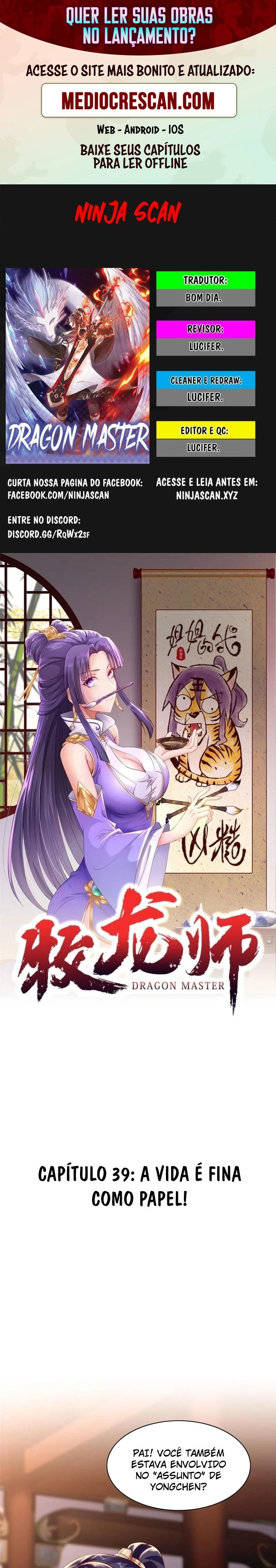 Mestre dos Dragões Capitulo 38 Pagina 1