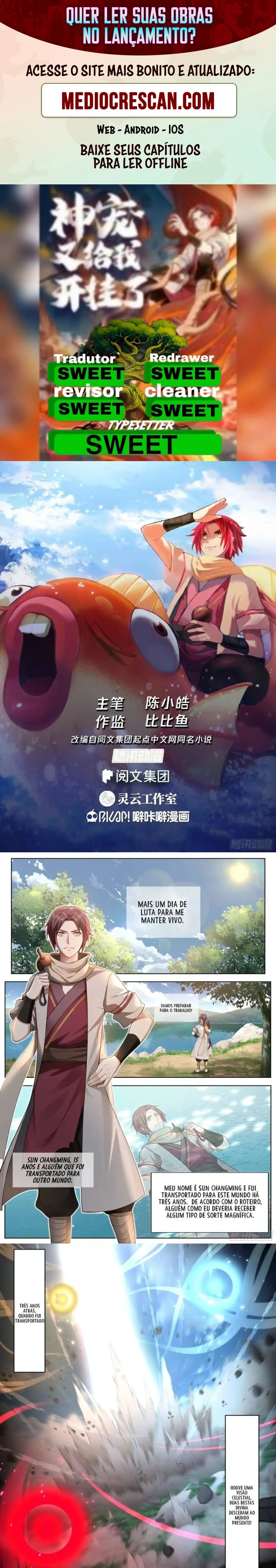 Meu Peixinho Divino me Deixou Invencível Capitulo 1 Pagina 1