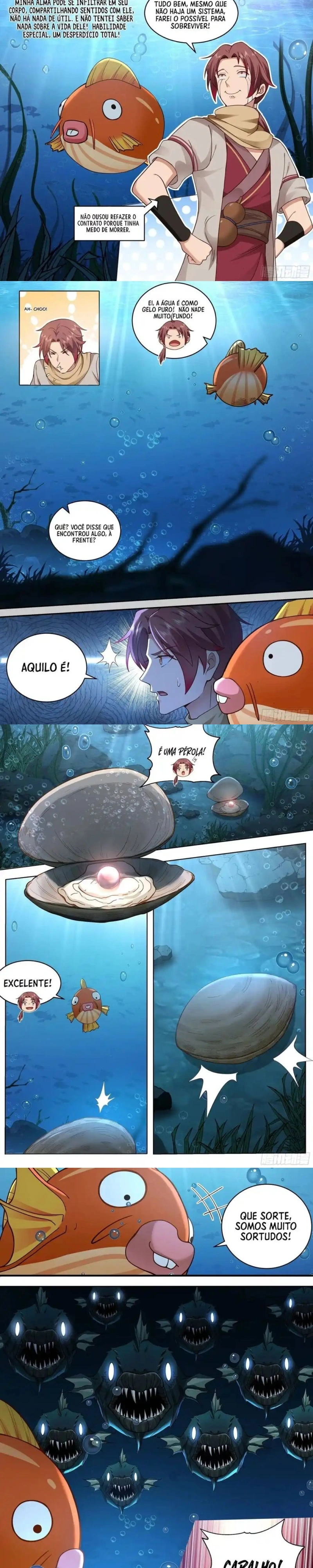 Meu Peixinho Divino me Deixou Invencível Capitulo 1 Pagina 3