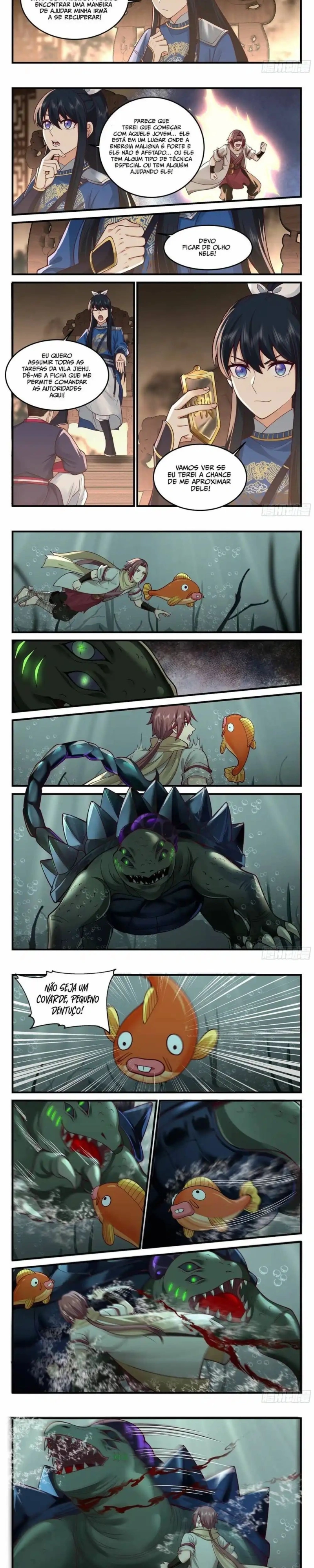 Meu Peixinho Divino me Deixou Invencível Capitulo 11 Pagina 2