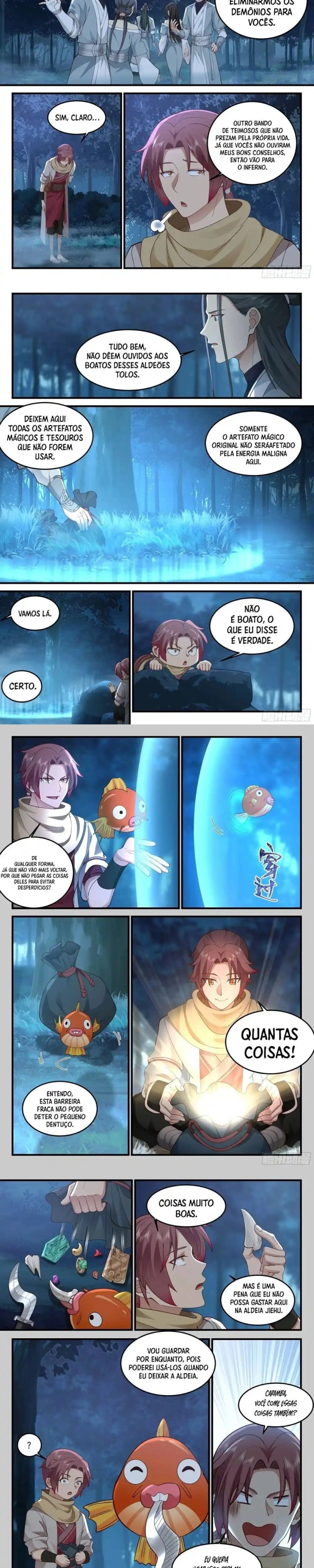 Meu Peixinho Divino me Deixou Invencível Capitulo 3 Pagina 3