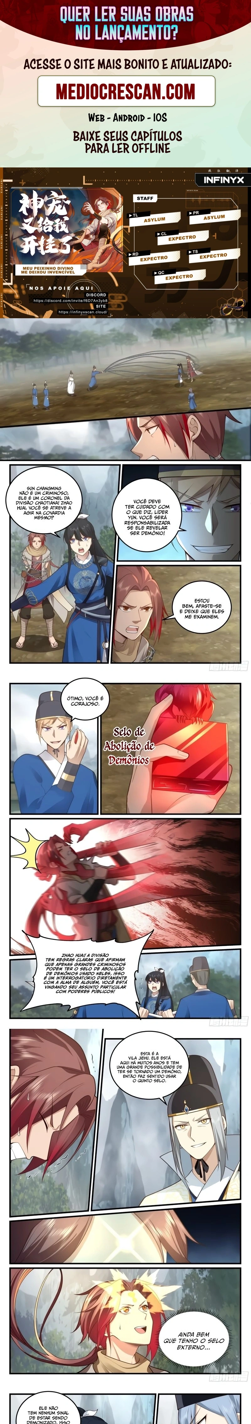 Meu Peixinho Divino me Deixou Invencível Capitulo 38 Pagina 1