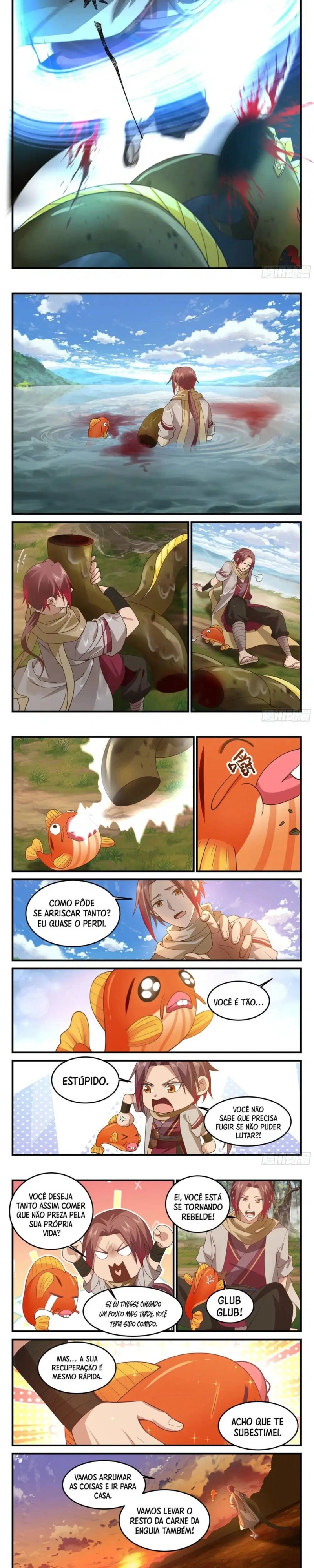 Meu Peixinho Divino me Deixou Invencível Capitulo 5 Pagina 3