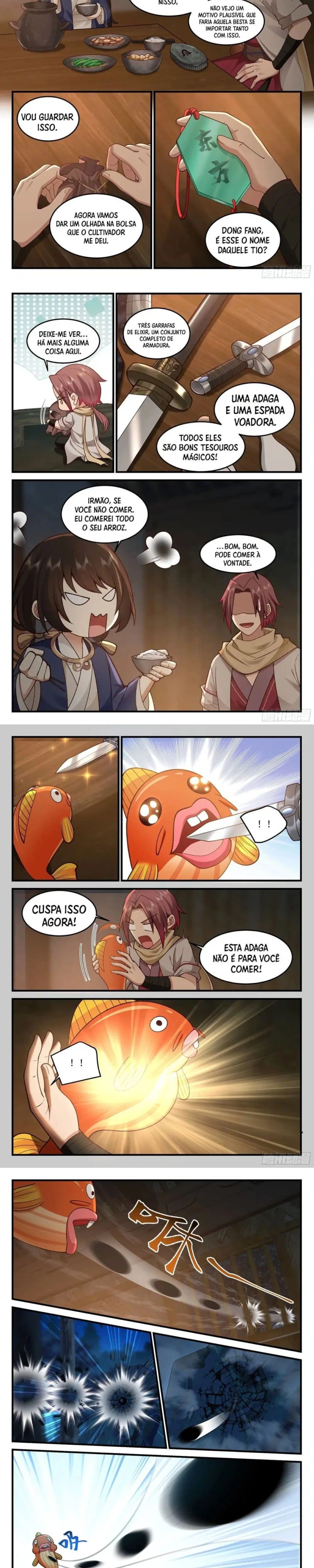 Meu Peixinho Divino me Deixou Invencível Capitulo 6 Pagina 3