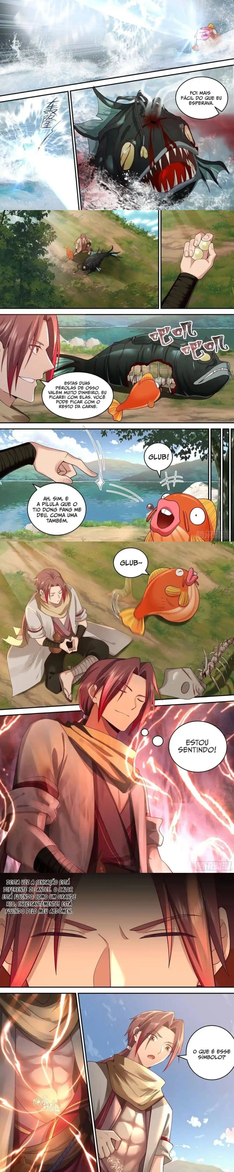 Meu Peixinho Divino me Deixou Invencível Capitulo 7 Pagina 3