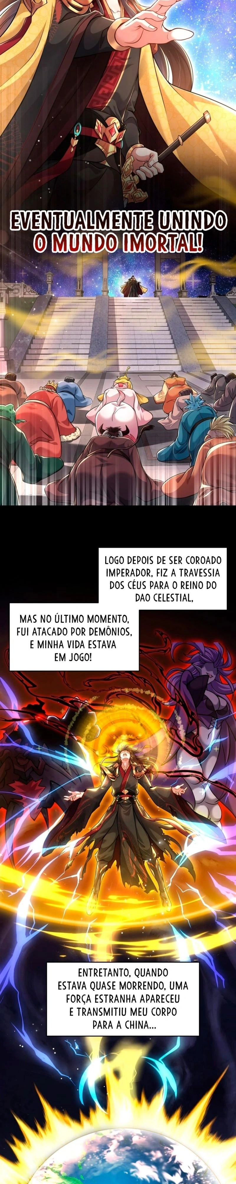 O Imperador Qin retorna! Eu sou o Imortal Eterno Imperador Imortal Capitulo 1 Pagina 5