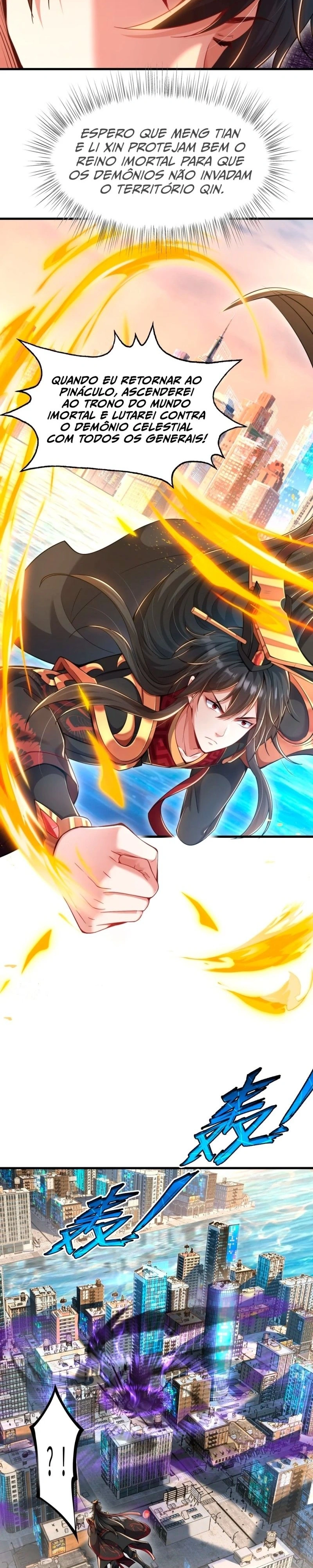 O Imperador Qin retorna! Eu sou o Imortal Eterno Imperador Imortal Capitulo 1 Pagina 7