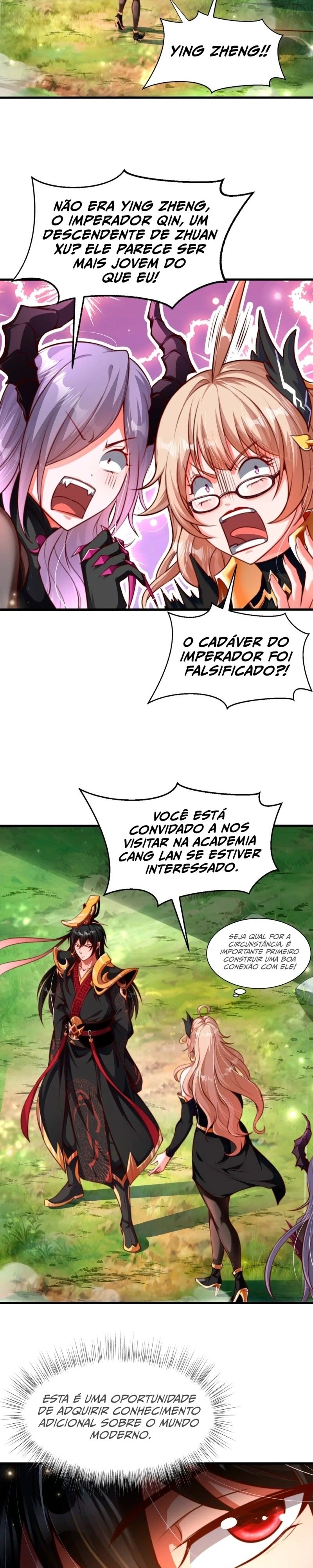 O Imperador Qin retorna! Eu sou o Imortal Eterno Imperador Imortal Capitulo 3 Pagina 7