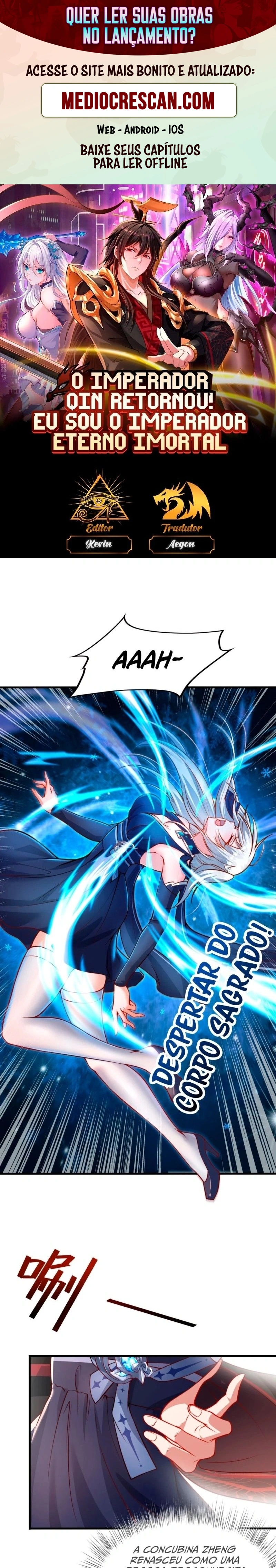 O Imperador Qin retorna! Eu sou o Imortal Eterno Imperador Imortal Capitulo 4 Pagina 1