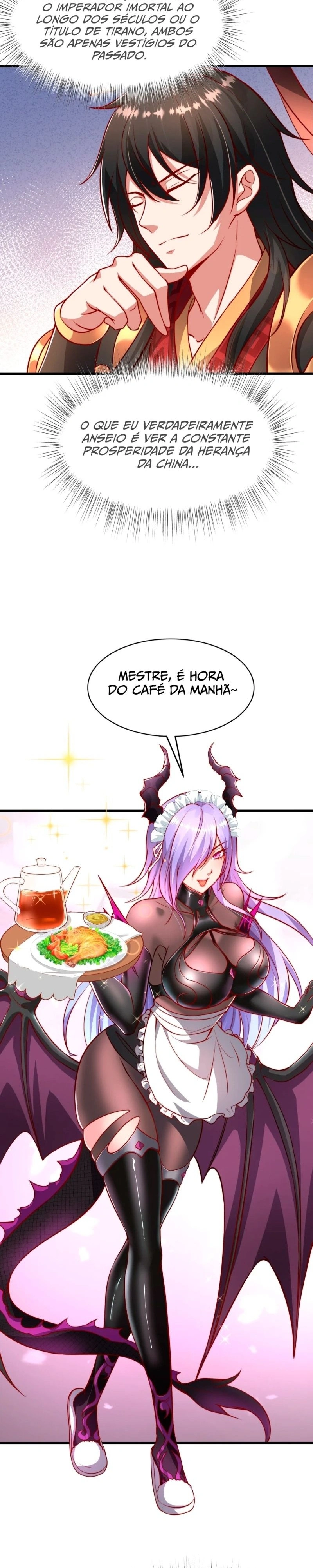 O Imperador Qin retorna! Eu sou o Imortal Eterno Imperador Imortal Capitulo 4 Pagina 6