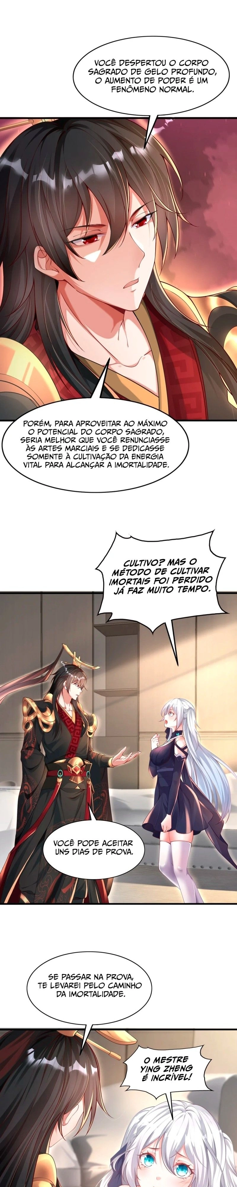 O Imperador Qin retorna! Eu sou o Imortal Eterno Imperador Imortal Capitulo 4 Pagina 11