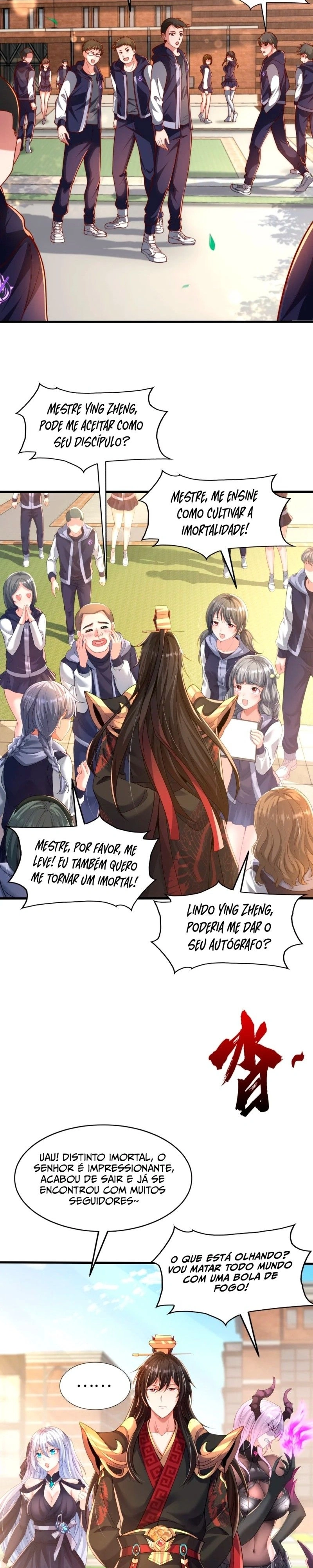 O Imperador Qin retorna! Eu sou o Imortal Eterno Imperador Imortal Capitulo 4 Pagina 14