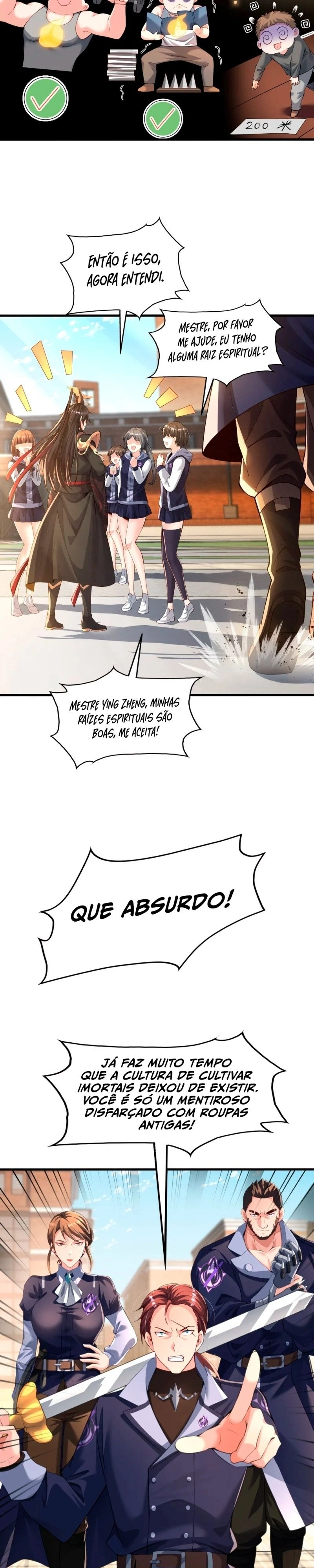 O Imperador Qin retorna! Eu sou o Imortal Eterno Imperador Imortal Capitulo 4 Pagina 16