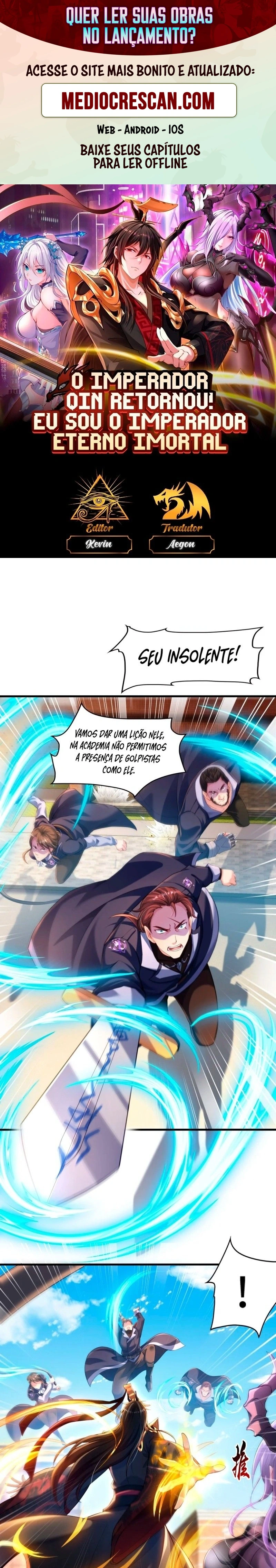 O Imperador Qin retorna! Eu sou o Imortal Eterno Imperador Imortal Capitulo 5 Pagina 1