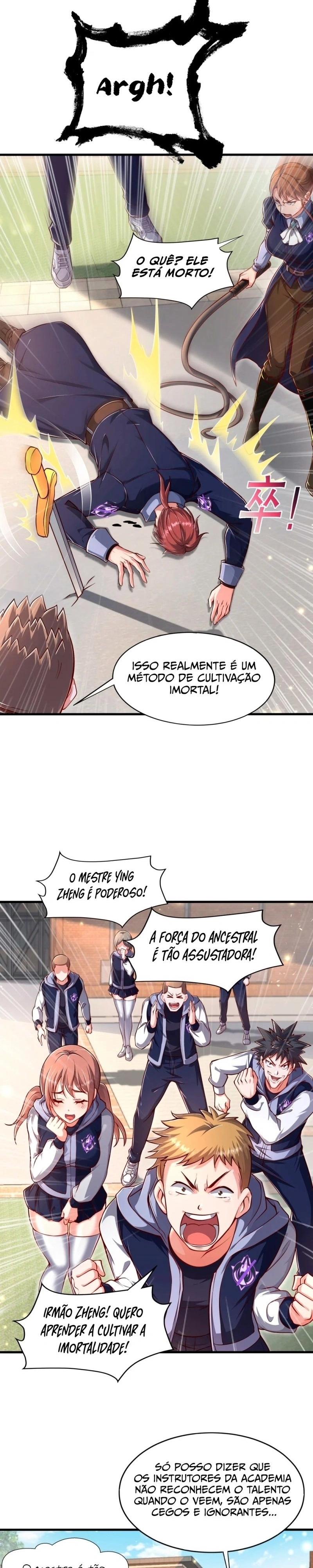 O Imperador Qin retorna! Eu sou o Imortal Eterno Imperador Imortal Capitulo 5 Pagina 6
