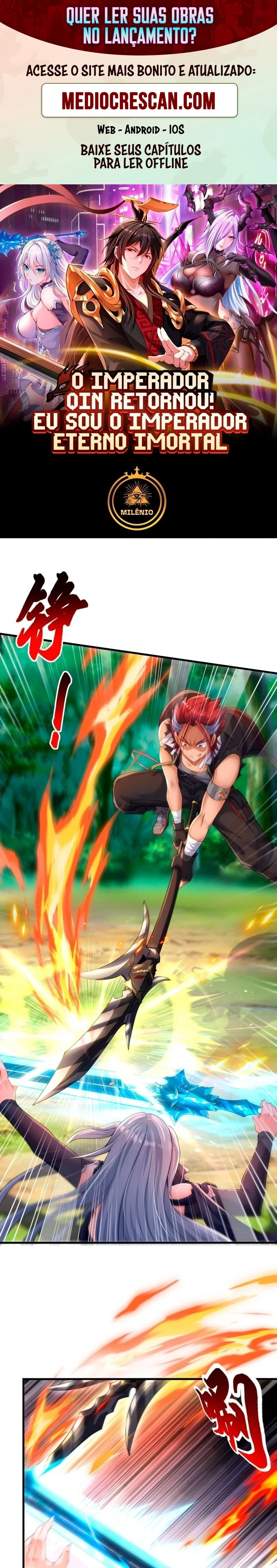 O Imperador Qin retorna! Eu sou o Imortal Eterno Imperador Imortal Capitulo 6 Pagina 1