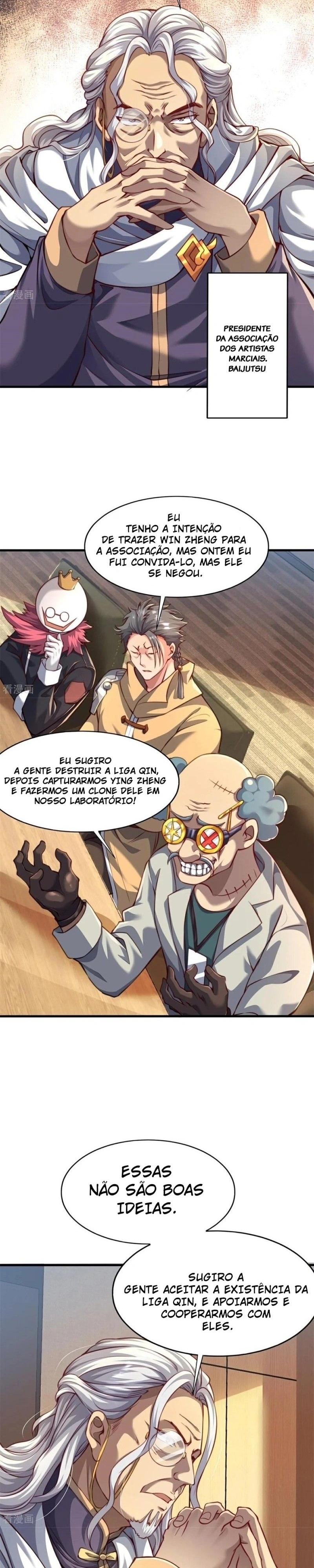 O Imperador Qin retorna! Eu sou o Imortal Eterno Imperador Imortal Capitulo 7 Pagina 4