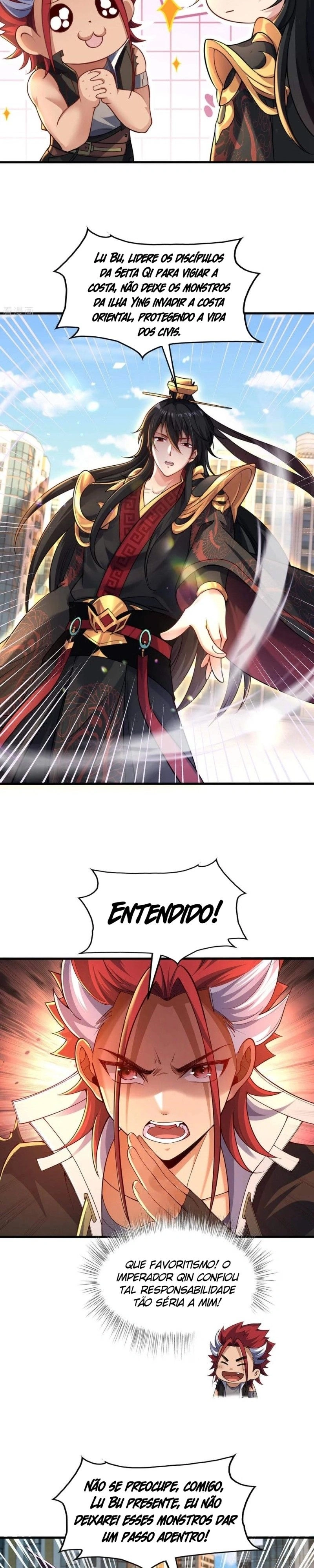 O Imperador Qin retorna! Eu sou o Imortal Eterno Imperador Imortal Capitulo 9 Pagina 3