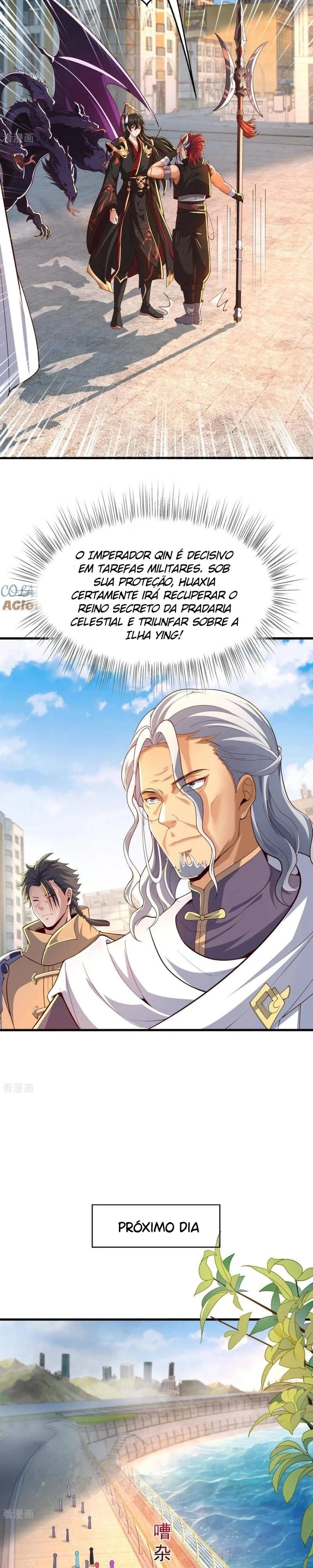 O Imperador Qin retorna! Eu sou o Imortal Eterno Imperador Imortal Capitulo 9 Pagina 4