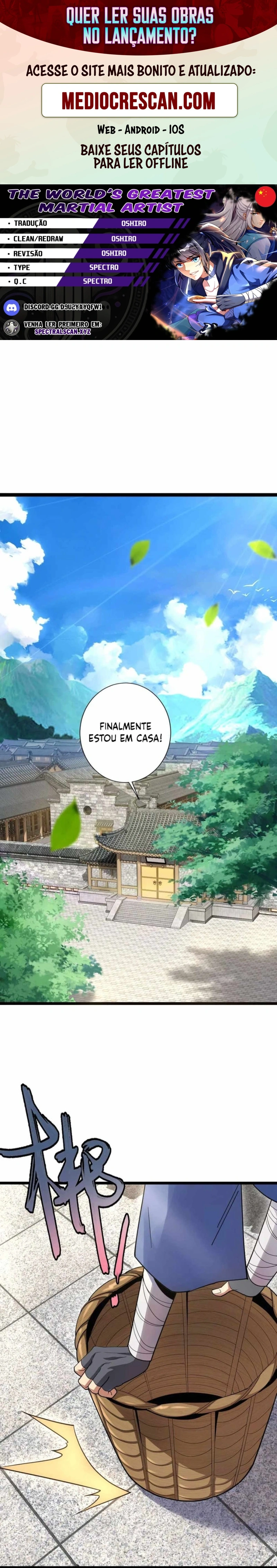 O Maior Artista Marcial do Mundo Capitulo 2 Pagina 1