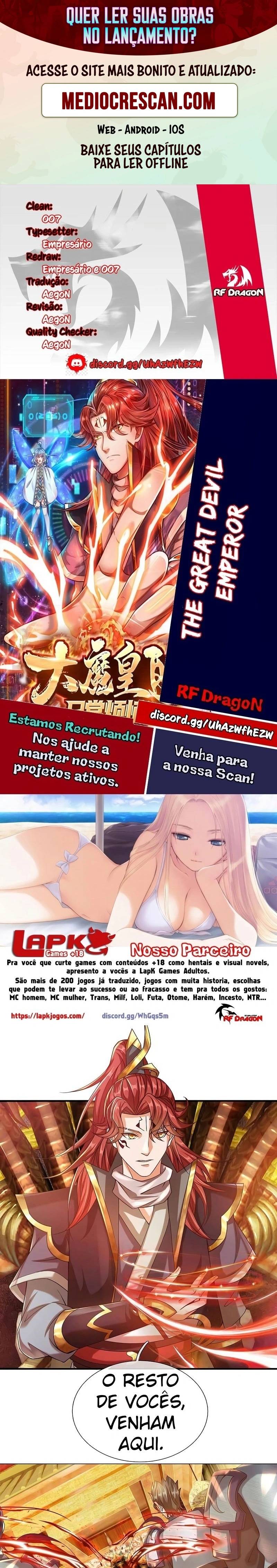 O Sistema de Desenvolvimento do Grande Imperador Diabólico Capitulo 10 Pagina 1