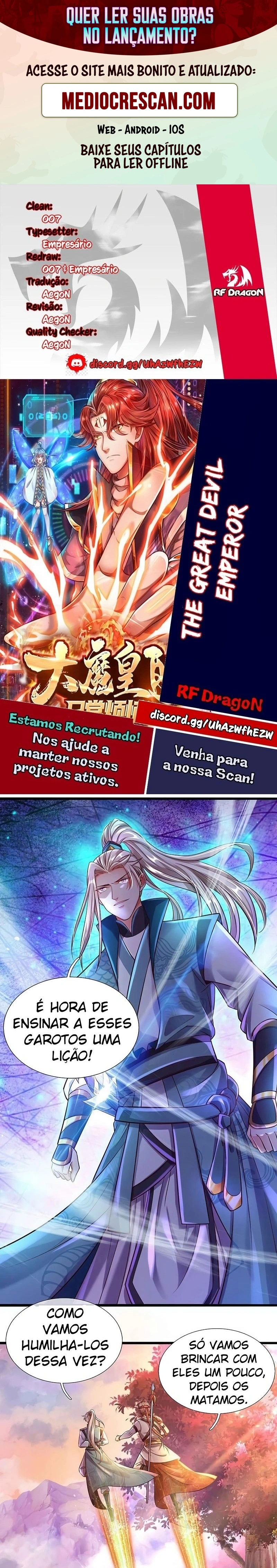 O Sistema de Desenvolvimento do Grande Imperador Diabólico Capitulo 12 Pagina 1