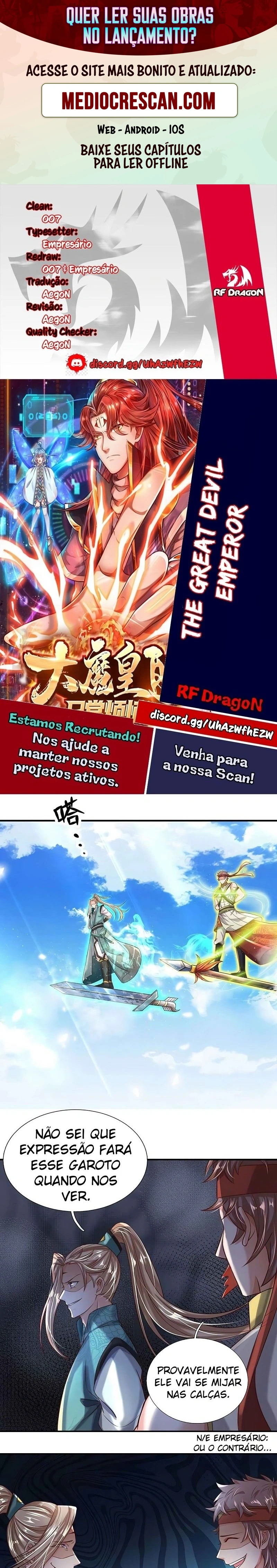 O Sistema de Desenvolvimento do Grande Imperador Diabólico Capitulo 13 Pagina 1