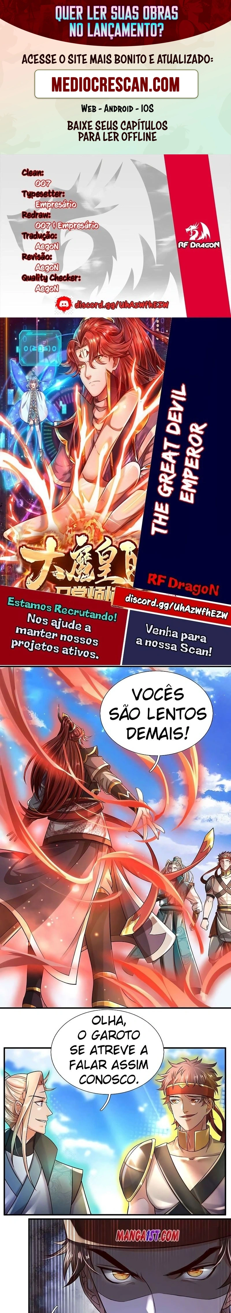 O Sistema de Desenvolvimento do Grande Imperador Diabólico Capitulo 14 Pagina 1