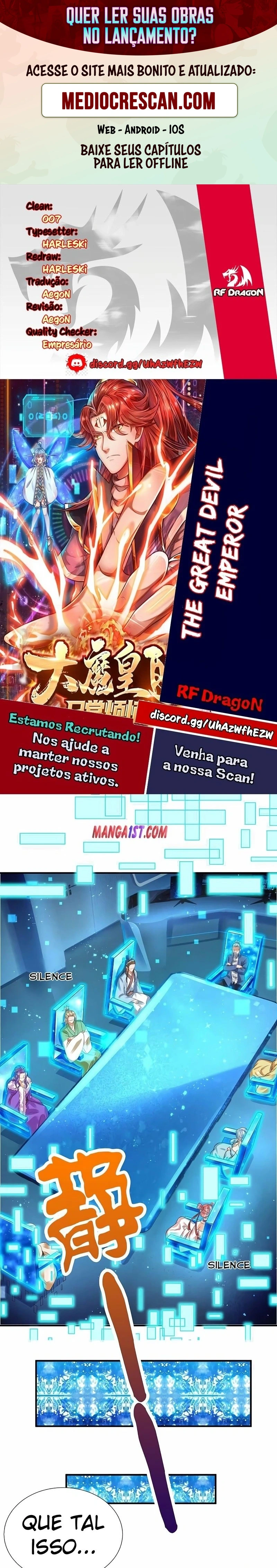 O Sistema de Desenvolvimento do Grande Imperador Diabólico Capitulo 22 Pagina 1