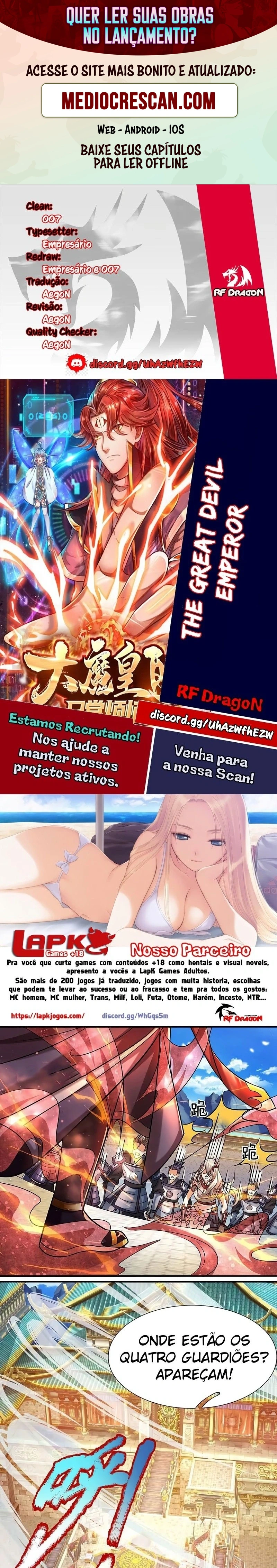 O Sistema de Desenvolvimento do Grande Imperador Diabólico Capitulo 3 Pagina 1