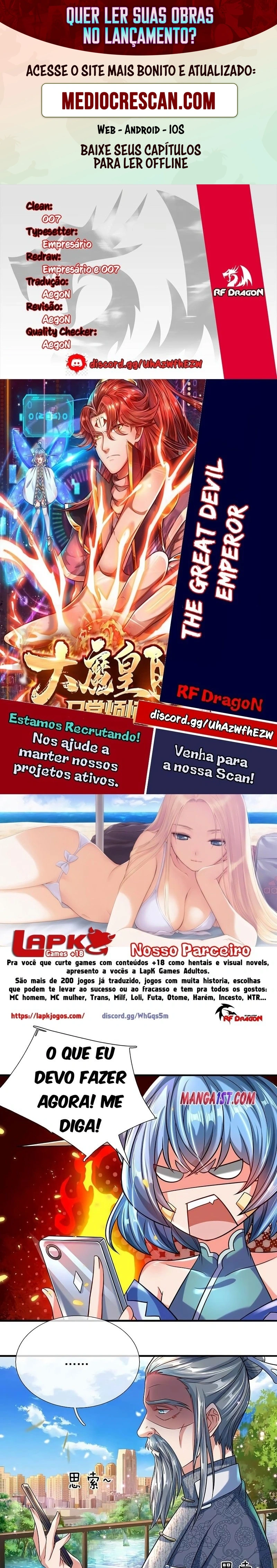 O Sistema de Desenvolvimento do Grande Imperador Diabólico Capitulo 4 Pagina 1