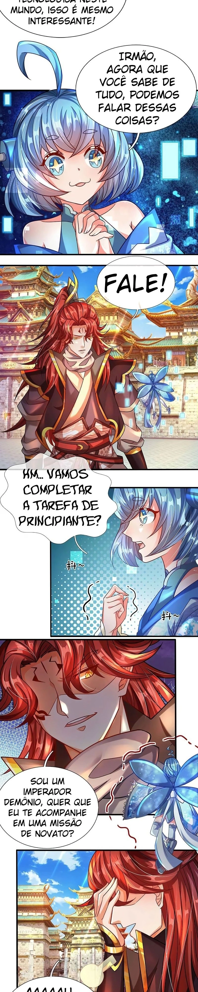 O Sistema de Desenvolvimento do Grande Imperador Diabólico Capitulo 4 Pagina 5