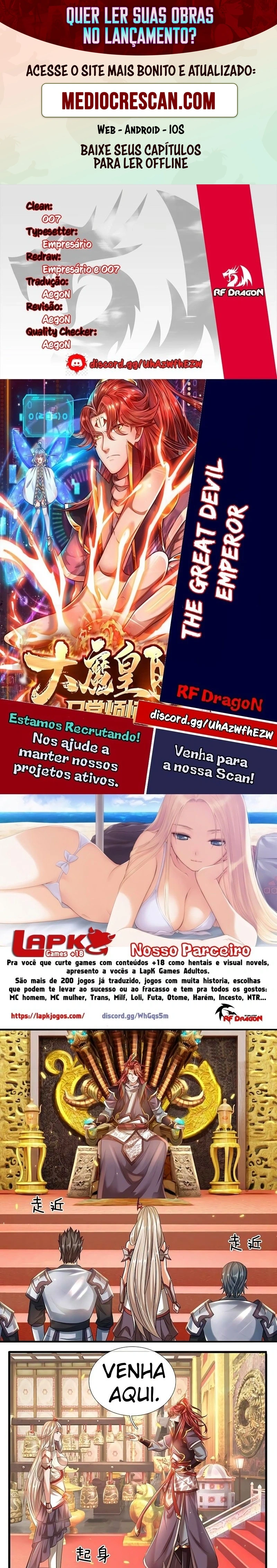 O Sistema de Desenvolvimento do Grande Imperador Diabólico Capitulo 9 Pagina 1